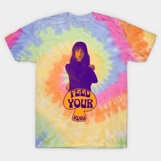 Feed Your Head (Purple and Orange) T-Shirt